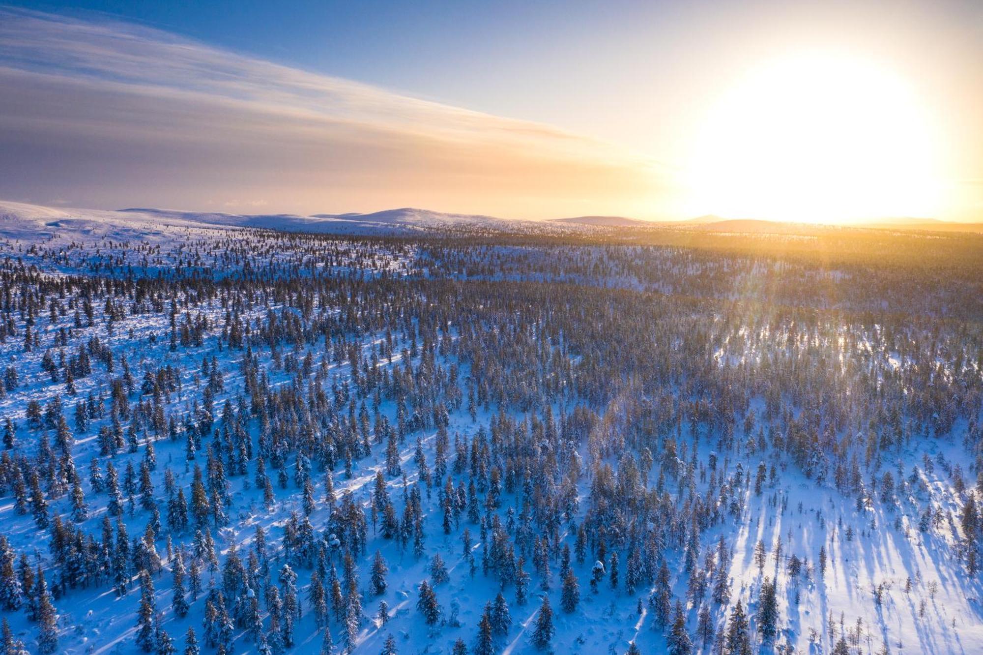 Fell Centre Kiilopaeae, Hotelli Niilanpaeae Saariselka Kültér fotó